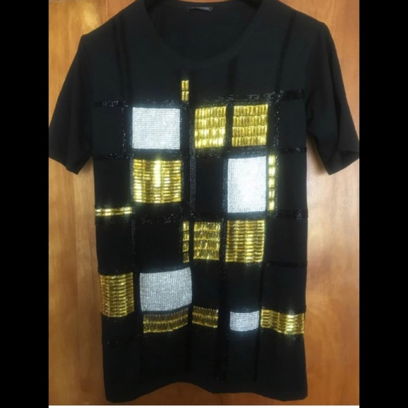 Looking for trade or offer Balmain Crystal Bead-Embellished Cotton-Jersey Shirt - Picture 7 of 15